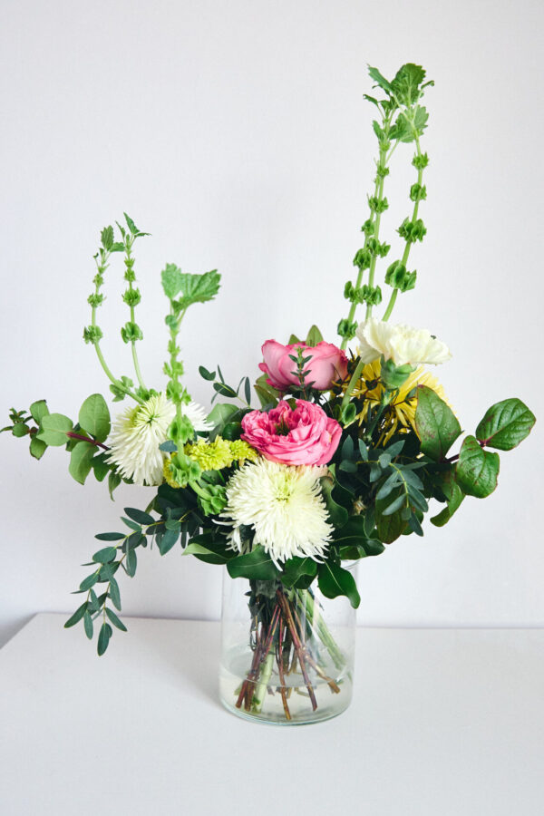 Flowerbag + florero + flores - Imagen 2